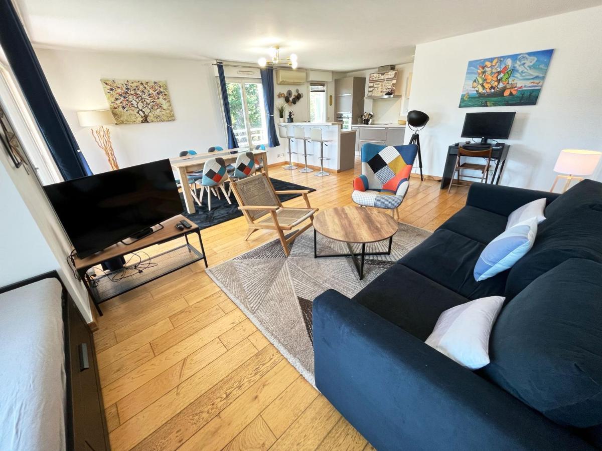 Appartement 84M² Avec 2 Parkings Privatifs Вильнёв-Лубе Экстерьер фото
